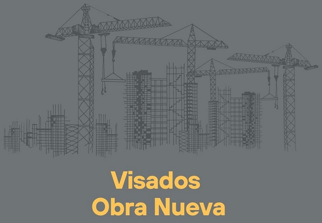 Aumentan los visados de obra nueva hasta Julio